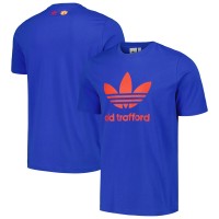 Футболка Manchester United adidas Originals Trefoil - Blue
