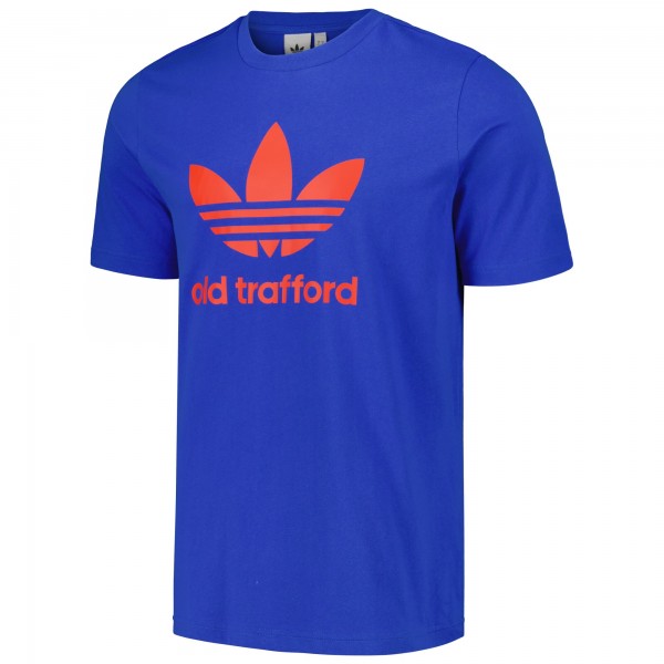Футболка Manchester United adidas Originals Trefoil - Blue
