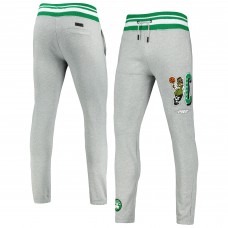 Boston Celtics Pro Standard Mash Up Capsule Sweatpants - Heathered Gray