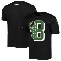 Футболка Milwaukee Bucks Pro Standard Mash Up Capsule - Black
