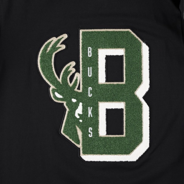 Футболка Milwaukee Bucks Pro Standard Mash Up Capsule - Black