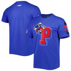 Футболка Philadelphia 76ers Pro Standard Mash Up Capsule - Royal
