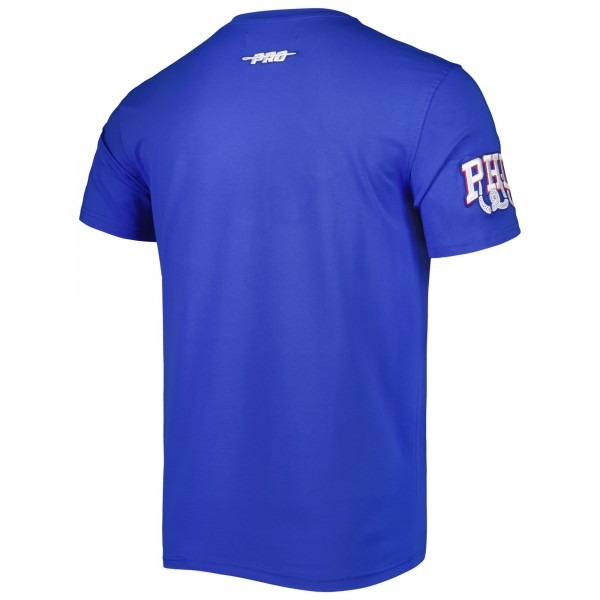 Футболка Philadelphia 76ers Pro Standard Mash Up Capsule - Royal