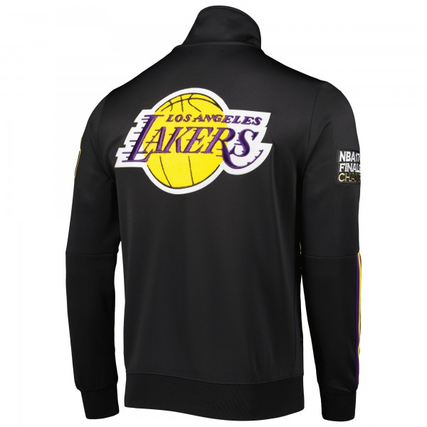 Кофта на молнии Los Angeles Lakers Pro Standard Hometown Mock Neck Track - Black