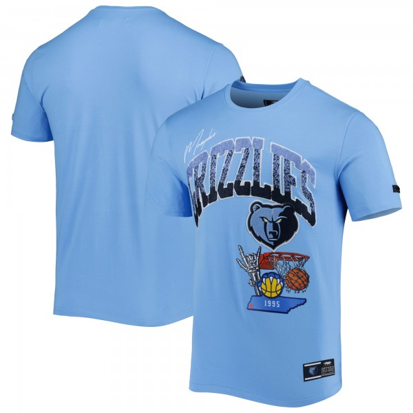 Футболка Memphis Grizzlies Pro Standard Hometown Chenille - Light Blue
