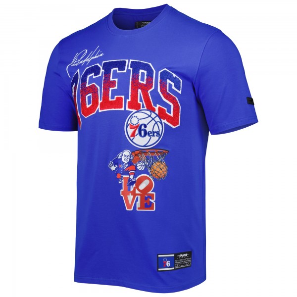Футболка Philadelphia 76ers Pro Standard Hometown Chenille - Royal