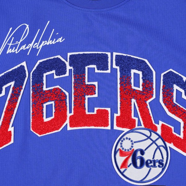 Футболка Philadelphia 76ers Pro Standard Hometown Chenille - Royal