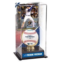 Los Angeles Dodgers Freddie Freeman Fanatics Authentic Gold Glove Display Case with Image