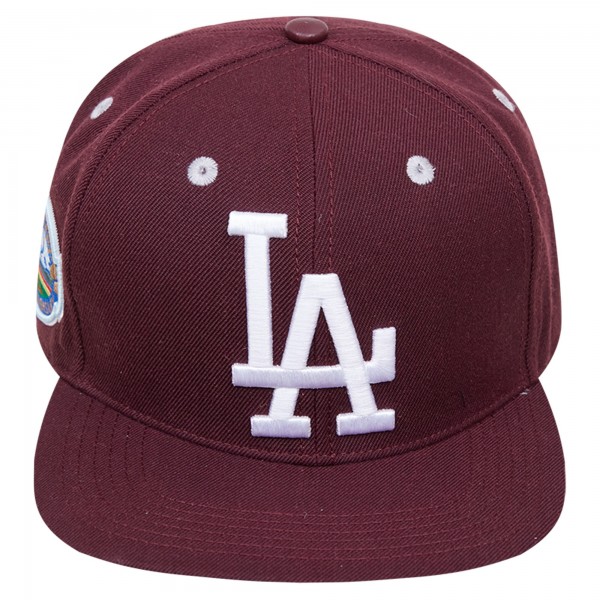 Бейсболка Los Angeles Dodgers Pro Standard Wine - Burgundy