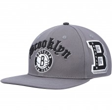Бейсболка Brooklyn Nets Pro Standard Old English - Gray