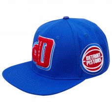 Бейсболка Detroit Pistons Pro Standard Mashup Logos - Blue