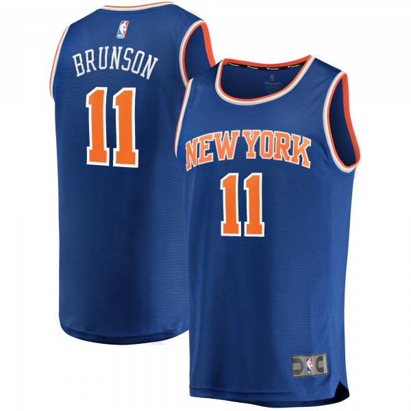 Игровая форма  Jalen Brunson New York Knicks Fast Break Replica - Icon Edition - Blue