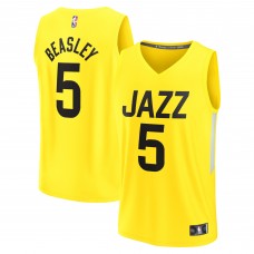 Игровая форма  Malik Beasley Utah Jazz Fast Break Replica - Icon Edition - Yellow