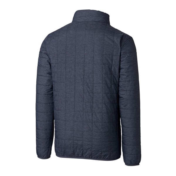 Куртка на молнии New York Yankees Cutter & Buck Rainier Eco Insulated Puffer - Heathered Navy