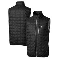 Жилетка Los Angeles Dodgers Cutter & Buck Rainier Puffer - Black