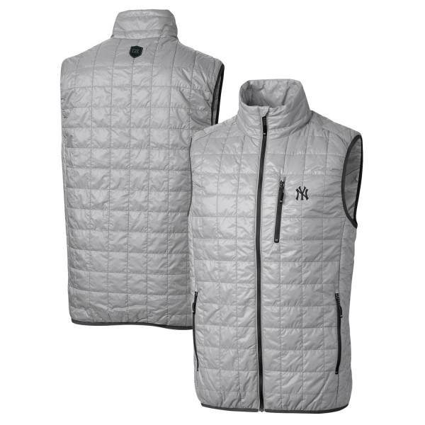 Жилетка New York Yankees Cutter & Buck Rainier Puffer - Gray
