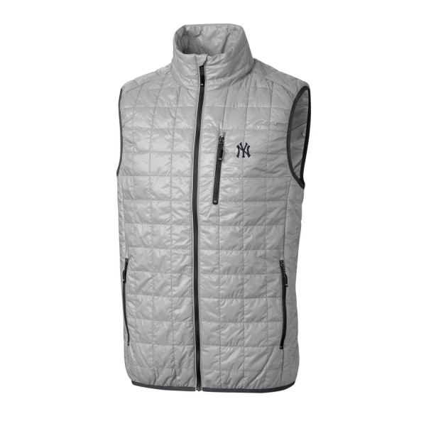 Жилетка New York Yankees Cutter & Buck Rainier Puffer - Gray