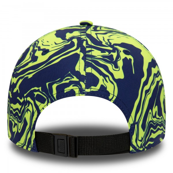 Бейсболка Manchester United New Era Allover Print 9FORTY - Navy/Yellow