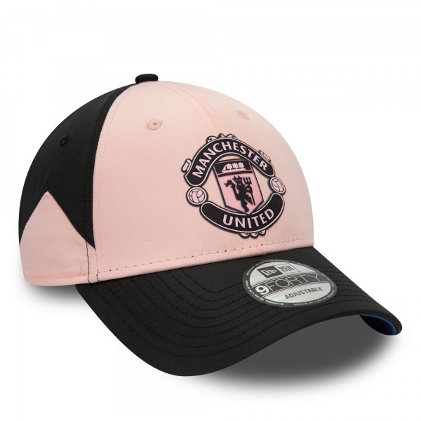 Бейсболка Manchester United New Era 9FORTY - Pink/Black