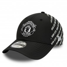 Бейсболка Manchester United New Era Logo Tonal 9FORTY - Black