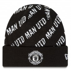Шапка Manchester United New Era Tonal Cuffed Knit - Black