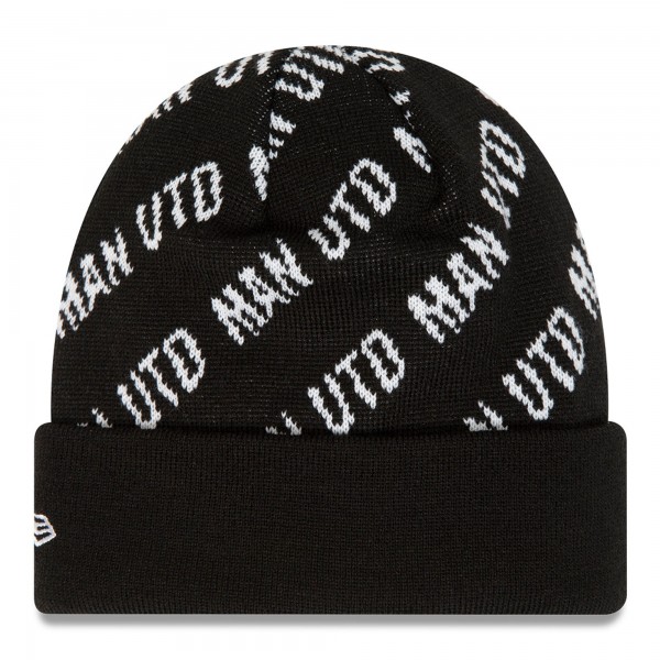 Шапка Manchester United New Era Tonal Cuffed Knit - Black