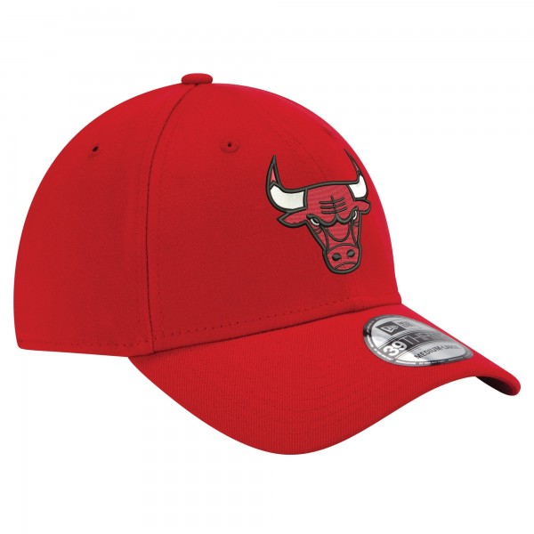 Бейсболка Chicago Bulls New Era Red Official Team Color 39THIRTY