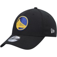 Бейсболка Golden State Warriors New Era Black Official Team Color 39THIRTY