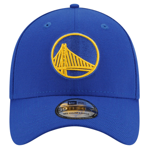 Бейсболка Golden State Warriors New Era Royal Official Team Color 39THIRTY