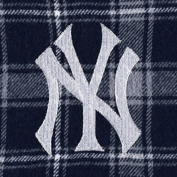 New York Yankees Concepts Sport Navy/Gray Ledger Flannel Boxers