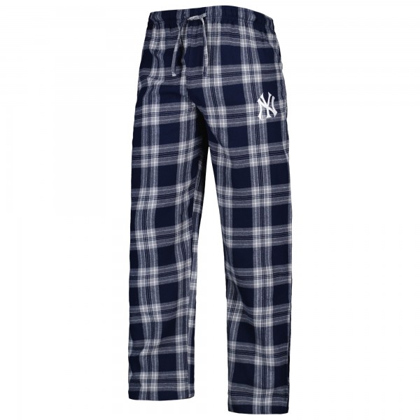 New York Yankees Concepts Sport Navy/Gray Badge Top & Pants Sleep Set