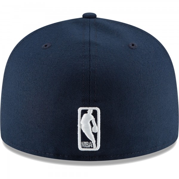Бейсболка Denver Nuggets New Era Navy Team 59FIFTY