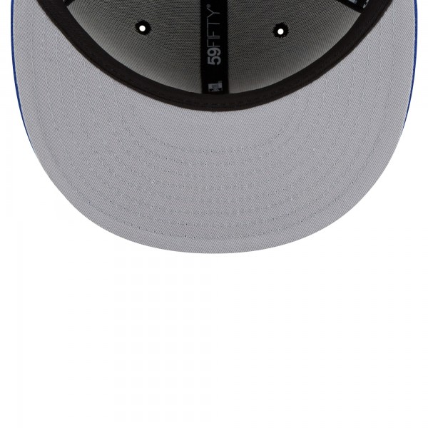 Бейсболка Golden State Warriors New Era Black/Royal 2-Tone 59FIFTY