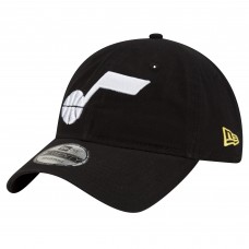 Utah Jazz New Era Team 2.0 9TWENTY Adjustable Hat - Black