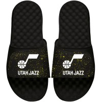 Шлепки Utah Jazz ISlide Speckle - Black
