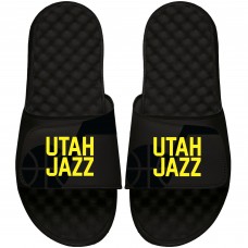 Utah Jazz ISlide Tonal Pop Slide Sandal - Black