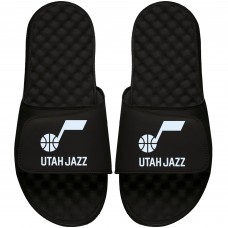 Шлепки Utah Jazz ISlide Youth Stacked - Black