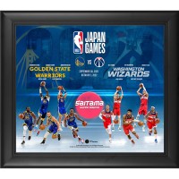 Golden State Warriors vs. Washington Wizards Fanatics Authentic Framed 15 x 17 2022 NBA Japan Games Collage