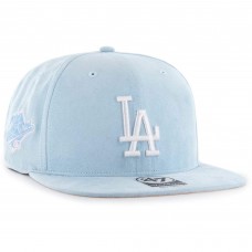 Бейсболка Los Angeles Dodgers 47 Ultra Suede Captain - Light Blue