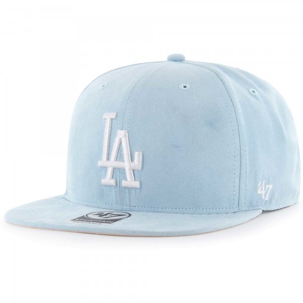 Бейсболка Los Angeles Dodgers 47 Ultra Suede Captain - Light Blue