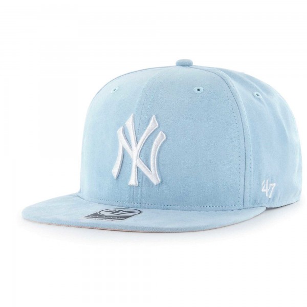 Бейсболка New York Yankees 47 Ultra Suede Captain - Light Blue