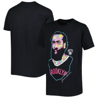 Футболка Youth Brooklyn Nets James Harden Black Artist Series Player