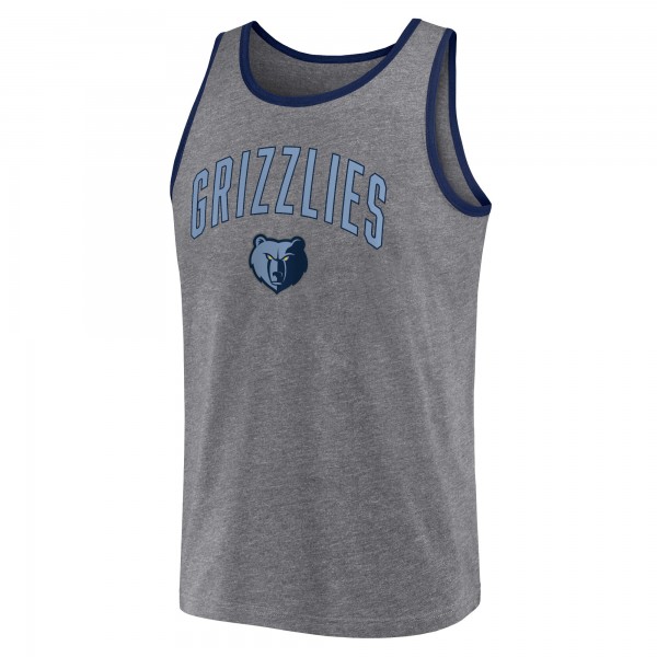 Майка Memphis Grizzlies Primary Logo - Heather Gray
