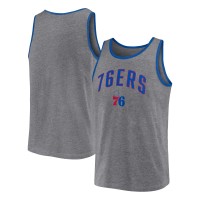 Майка Philadelphia 76ers Primary Logo - Heather Gray