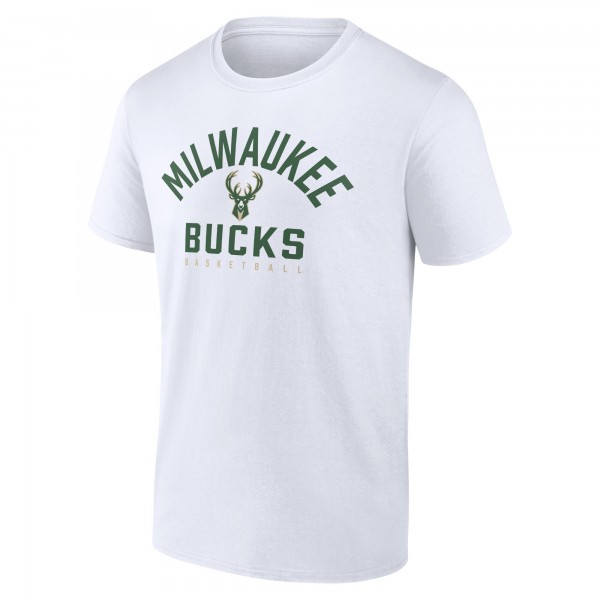 Футболка Milwaukee Bucks Player Pack Combo Set - Hunter Green/White