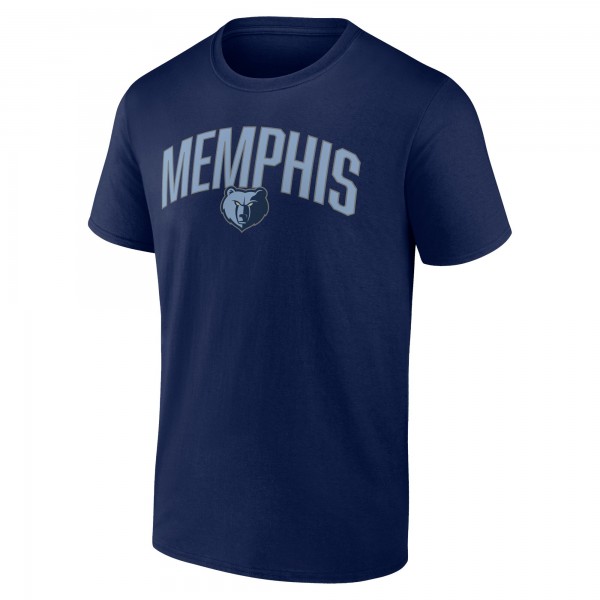 Шорты Футболка Memphis Grizzlies Arch & Combo Set - Navy/Heather Gray