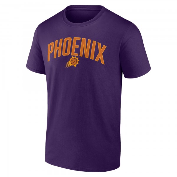 Шорты Футболка Phoenix Suns Arch & Combo Set - Purple/Heather Gray