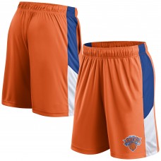 Шорты New York Knicks Practice Performance - Orange