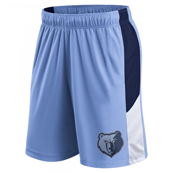 Шорты Memphis Grizzlies Practice Performance - Light Blue