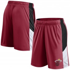 Miami Heat Practice Performance Shorts - Red